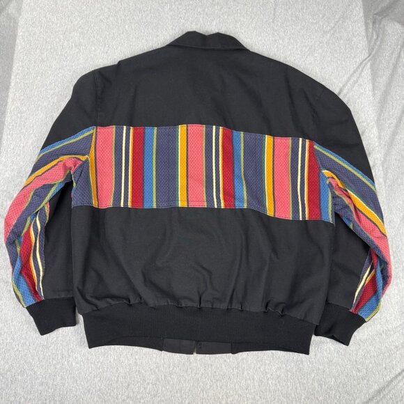 VINTAGE WALLS MOUNTAIN JACKET WESTERN AZTEC BOMBER CANVAS WORKWEAR XL USA MADE - Picture 3 of 13